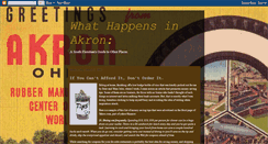 Desktop Screenshot of akronhappens.blogspot.com