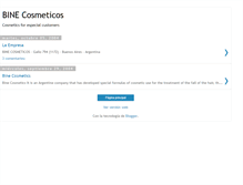 Tablet Screenshot of binecosmetic.blogspot.com