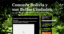 Desktop Screenshot of boliviaturistica.blogspot.com