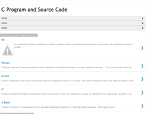 Tablet Screenshot of c-source-code.blogspot.com