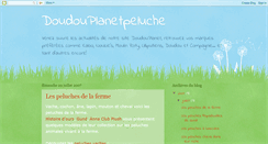 Desktop Screenshot of peluche-doudouplanet.blogspot.com