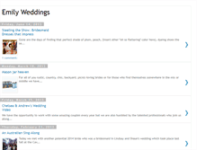 Tablet Screenshot of emilyweddings.blogspot.com