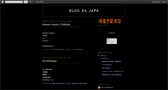 Desktop Screenshot of blogdajapa.blogspot.com