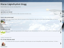 Tablet Screenshot of klarasgiblogg.blogspot.com