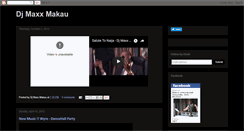 Desktop Screenshot of djmaxxmakau.blogspot.com