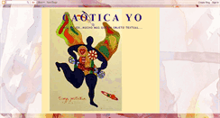 Desktop Screenshot of caoticayo.blogspot.com