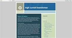 Desktop Screenshot of highcurrenttransformer.blogspot.com