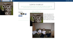 Desktop Screenshot of lewis5fam.blogspot.com