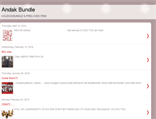 Tablet Screenshot of andakbundle.blogspot.com
