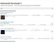 Tablet Screenshot of multimediadownlaods.blogspot.com