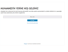 Tablet Screenshot of muhammederdem.blogspot.com