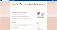 Desktop Screenshot of beninmicronesia.blogspot.com