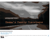 Tablet Screenshot of hoomasfamilytravelogue.blogspot.com