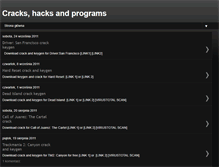 Tablet Screenshot of crackshacks4games.blogspot.com