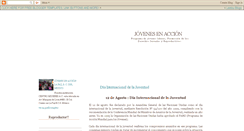 Desktop Screenshot of jovenesenaccioncm.blogspot.com