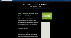 Desktop Screenshot of nakodasrandomlife.blogspot.com