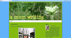 Desktop Screenshot of amomwriting.blogspot.com