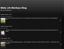 Tablet Screenshot of mellymonkeys.blogspot.com