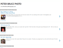 Tablet Screenshot of peterbrucephoto.blogspot.com