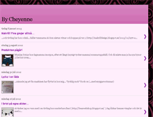 Tablet Screenshot of bycheyenne.blogspot.com