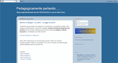 Desktop Screenshot of pedagogica-mente.blogspot.com