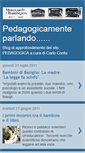 Mobile Screenshot of pedagogica-mente.blogspot.com