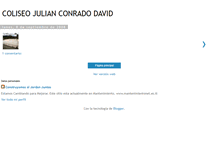 Tablet Screenshot of coliseojulianconradodavid.blogspot.com