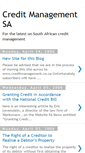 Mobile Screenshot of creditmanagement.blogspot.com
