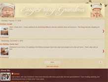 Tablet Screenshot of easypeasygrandma.blogspot.com