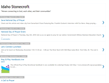 Tablet Screenshot of idahostonecroft.blogspot.com