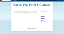 Desktop Screenshot of cobbleheyfarm.blogspot.com