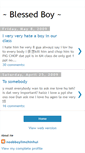 Mobile Screenshot of noobboylimchinhui-blessedboy.blogspot.com
