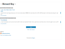 Tablet Screenshot of noobboylimchinhui-blessedboy.blogspot.com