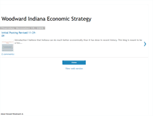 Tablet Screenshot of indianaeconomicstrategy.blogspot.com