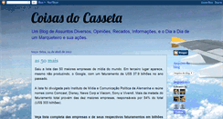 Desktop Screenshot of coisasdocasseta.blogspot.com