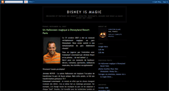 Desktop Screenshot of disneyismagic.blogspot.com