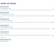 Tablet Screenshot of jardimdeoracao.blogspot.com