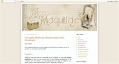 Desktop Screenshot of mercadillodemaquillaje.blogspot.com