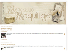 Tablet Screenshot of mercadillodemaquillaje.blogspot.com