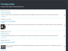 Tablet Screenshot of horsepuck.blogspot.com