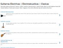 Tablet Screenshot of guitarraselectricasacusticasclasicas.blogspot.com