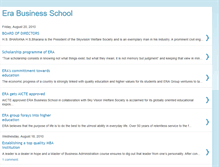 Tablet Screenshot of erabusinessschool.blogspot.com