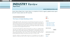 Desktop Screenshot of industryreviewstore.blogspot.com