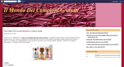 Desktop Screenshot of ilmondodeicampionigratuiti.blogspot.com