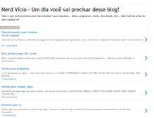 Tablet Screenshot of nerdvicio.blogspot.com