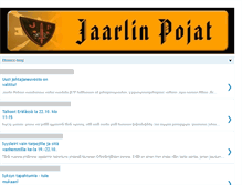 Tablet Screenshot of jaarlinpojat.blogspot.com