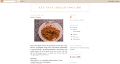 Desktop Screenshot of fatfreeindiancooking.blogspot.com