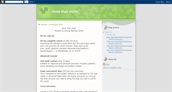 Desktop Screenshot of morethanmutts.blogspot.com