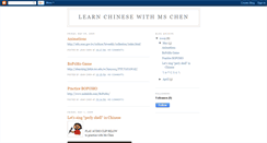 Desktop Screenshot of jeanchenchinese.blogspot.com