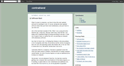 Desktop Screenshot of contrabland.blogspot.com